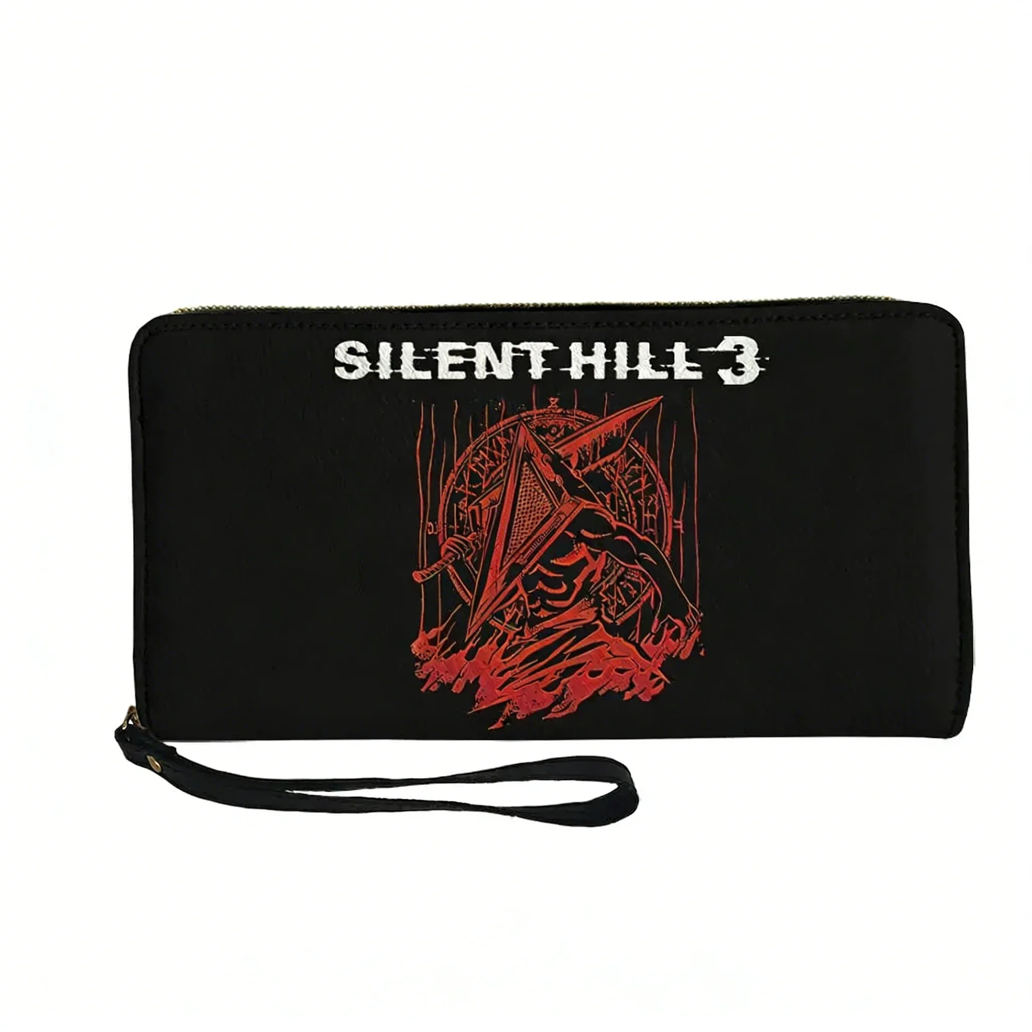 

Кошелек-портмоне Silent Hill 3 для мужчин, женщин и подростков, длинный кошелек на молнии с двойным принтом, портативный кошелек с индивидуальным фото, подарочная сумка