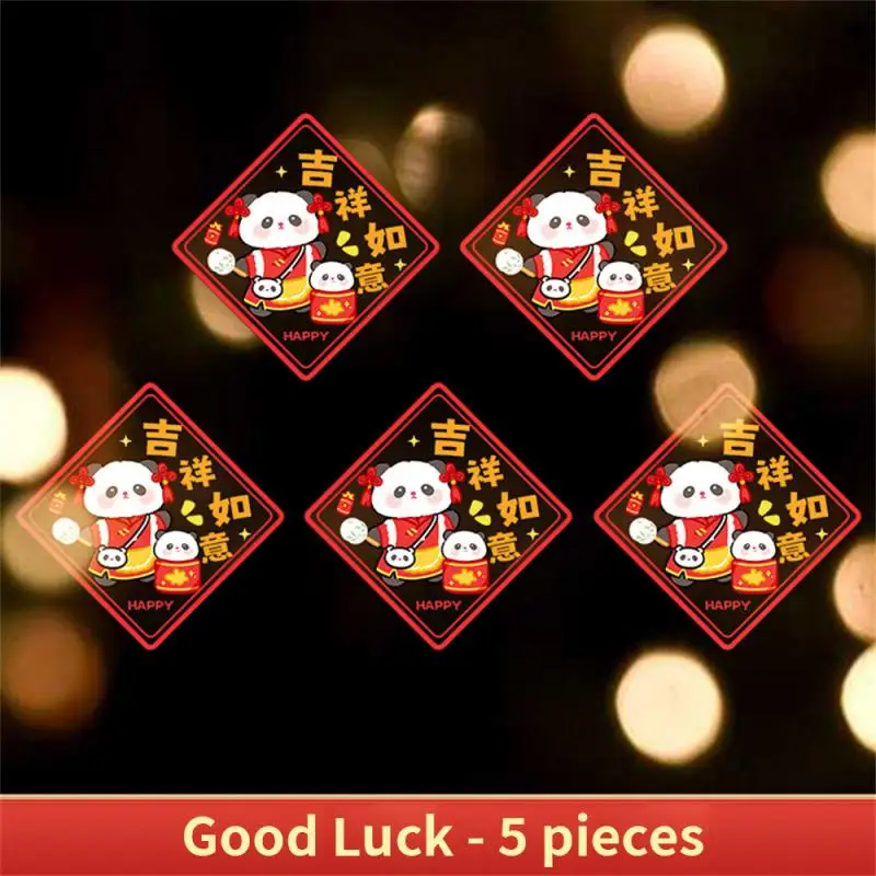 Window Sticker Useful Easy To Install Bright Colors Durable Unique Design Holiday Decoration Static Electricity Sticker Concise