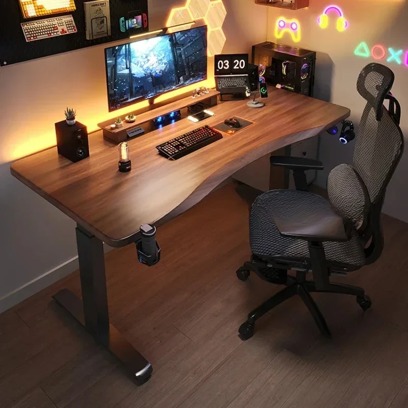 

Electric Workbench Computer Desks Lifting And Lowering Household Esports Computer Desks Gamer Work Furniture