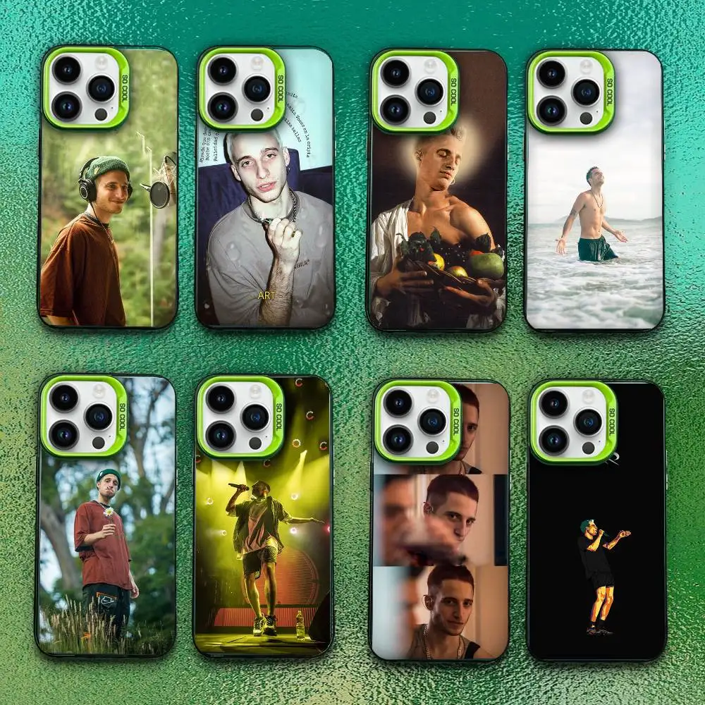 

Singer Wos Valentin Oliva Phone Case For iPhone 16,15,14,13,12,11,Pro,Max,Plus,Mini,SE Anti Fall Green Matte Hard Bumper