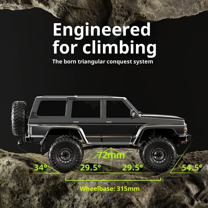 

2025 Хорошо продаются, новинка, в наличии, Hot Spot Toure Y60 1:10, полномасштабная модель автомобиля с дистанционным управлением для восхождения по пересеченной местности