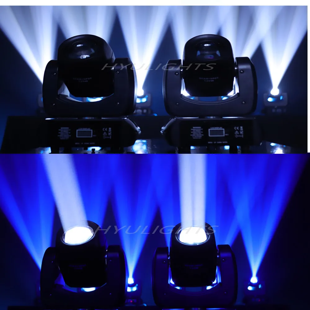 Imagem -05 - Luzes Led Moving Head Ponto de Feixe Wash 150w Gobo Faces Roto Prism dj Super Brilhante Disco Stage Light 120w 75w