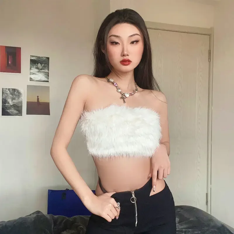 Women Camisole Crops Cozy Soft Streetwear Fashion Sleeveless Simple All-match Clothing Retro Solid European Style Femme Popular