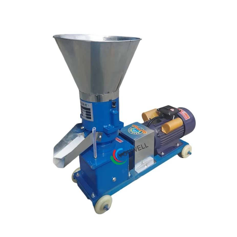 New Model 3/4kW Motor Fish Feed Making Machine 220V Automatic Aquaculture Feed Pelletizer For Tilapia Shrimp Crab
