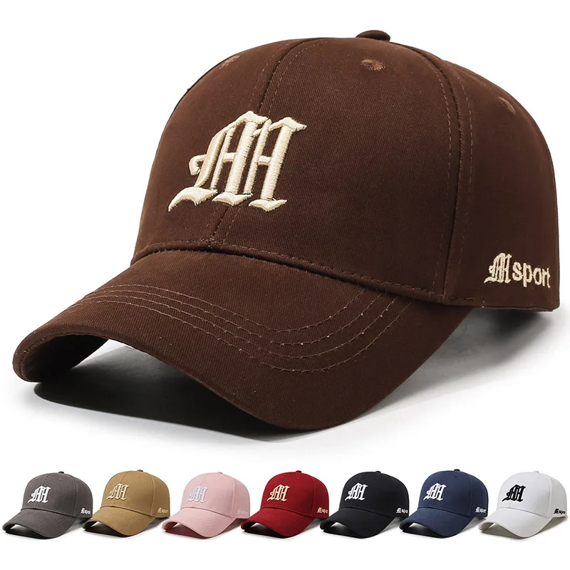

Men Women Baseball Cap Fashion Top Quality Cotton Snapback Hat Outdoor Sun Protection Gorras Trucker Caps Running Sports Hats