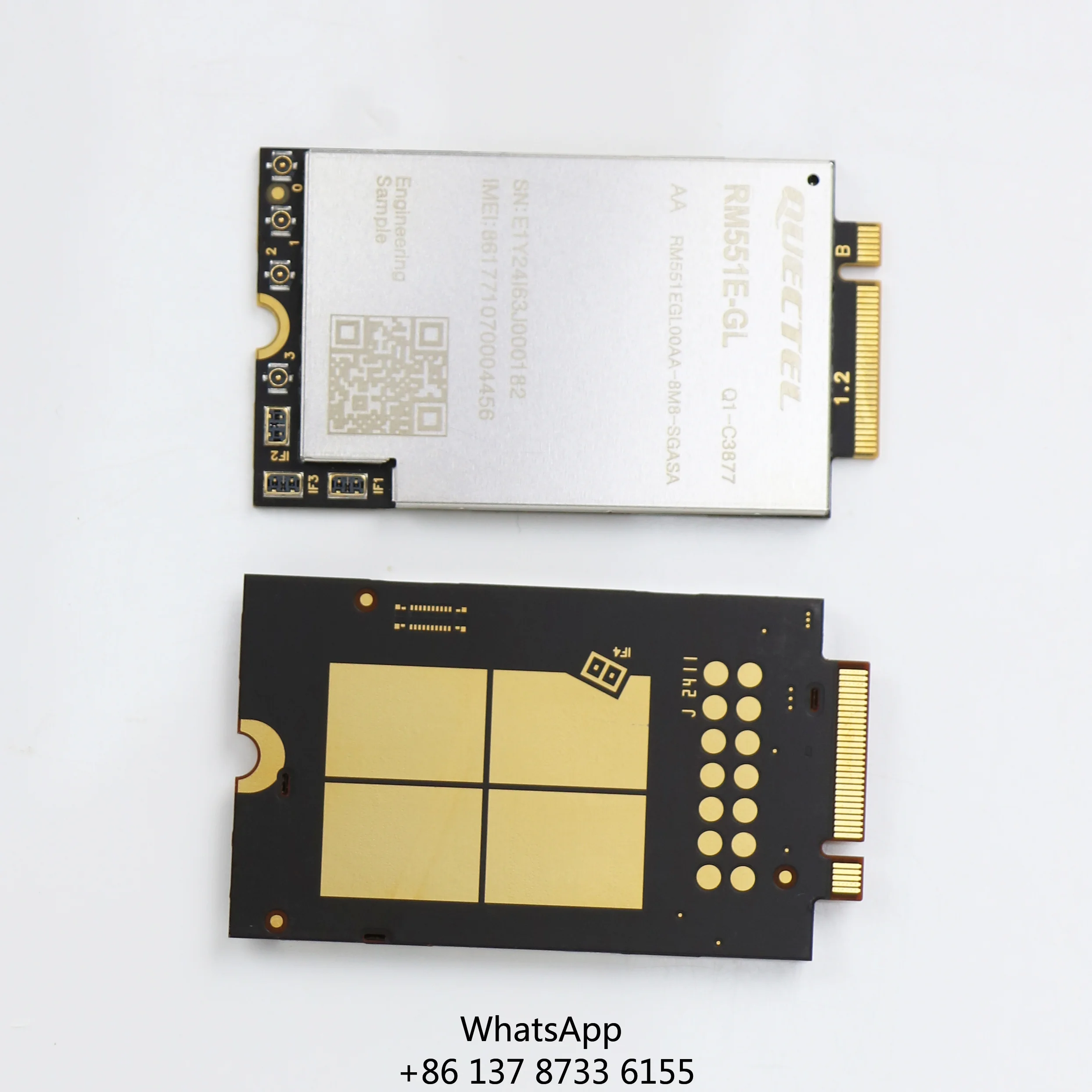 

Qualcomm SDX75 Chip WiFi Module NSA SA 5G 4G 3G Multi-mode Module With M.2 RM551E-GL Quectel-5G Module