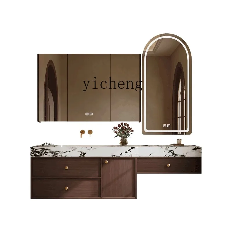 a2 Vanity Table Integrated Bathroom Cabinet Set Washroom Sink Cabinet