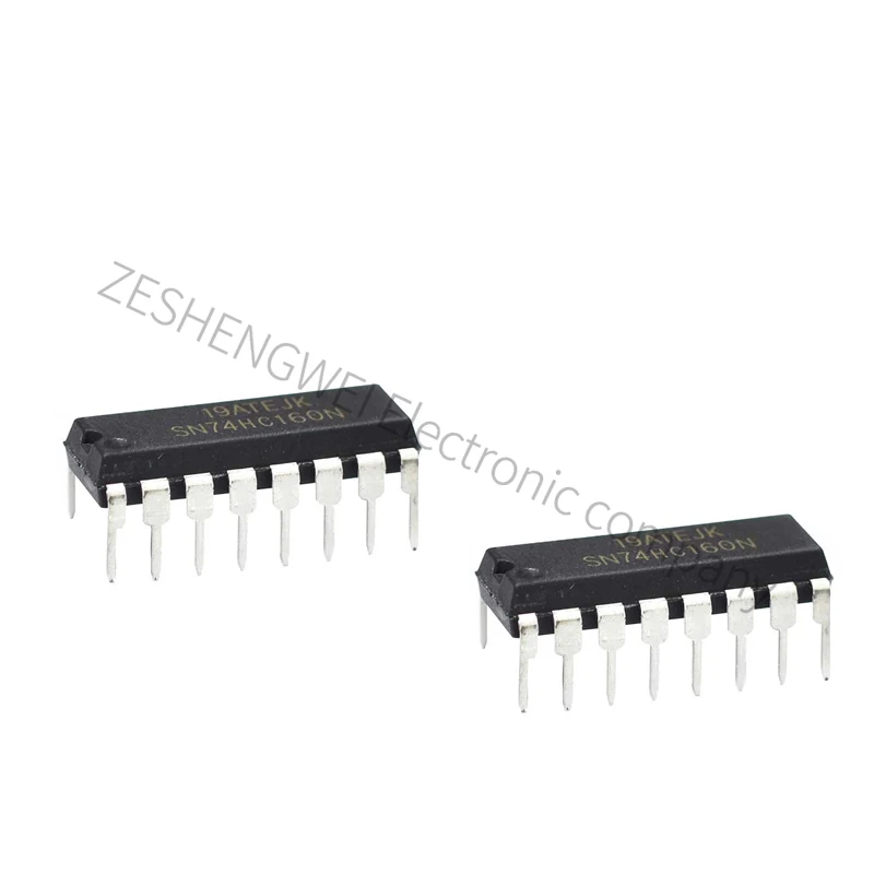 5PCS/LOT SN74HC160N HD74HC160P 74HC160 DIP16 Logic counter IN Stock