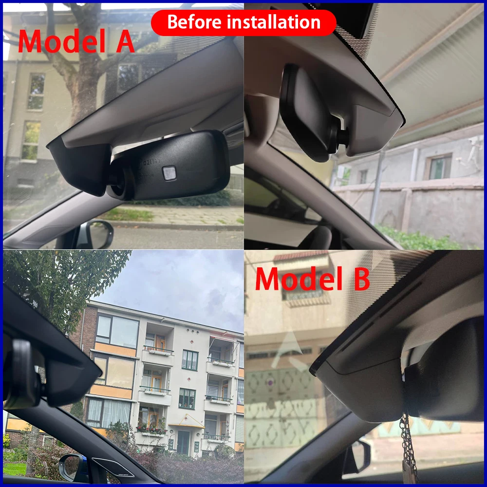 for Skoda Karoq Enyaq iV SEAT Toledo Alhambra Cupra Formentor 4K DVR Dash Cam Wifi Lens Car Camera 24h Monitor Recording