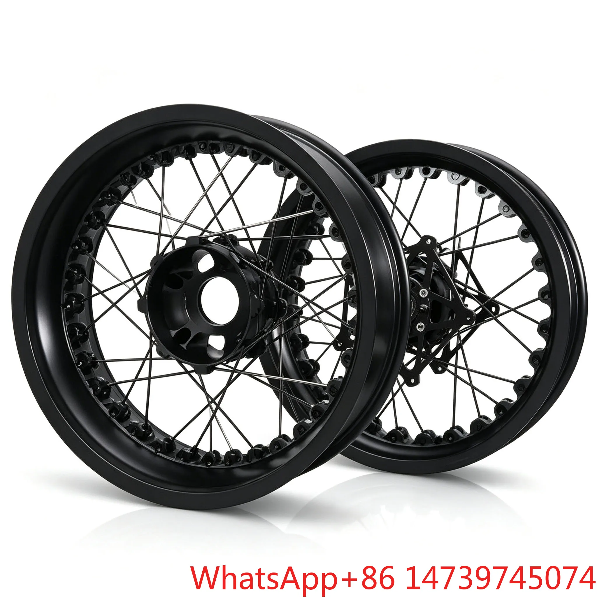 Motorcycle Wheels Front & Rear Rim Aluminum Alloy Retrofit/Upgrade For R18 ModelsZhang Xue Same‑Style Motorcycle Alloy Wheel Ri