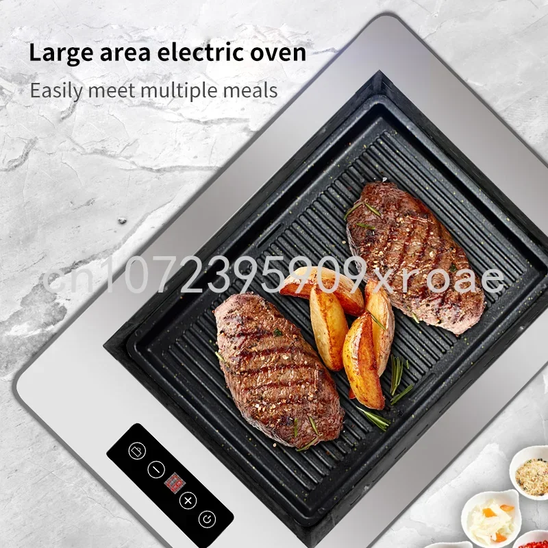 Multi-function Commercial Restaurant Table Top Electric Bbq Grill