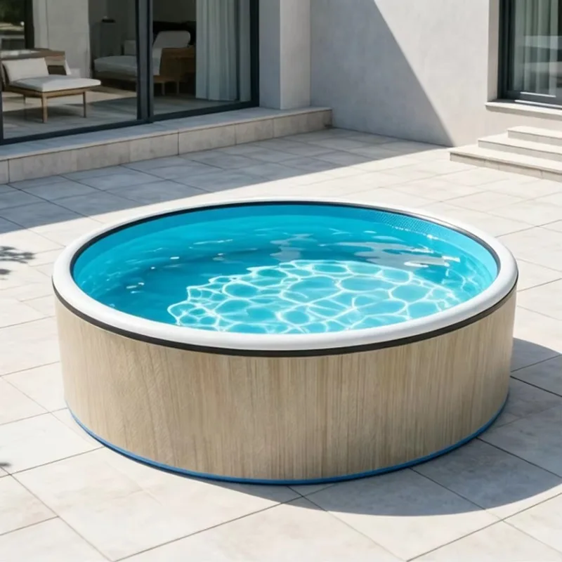 

Inflatable Swimming Pool Multi Air Chamber Design Custom Portable Drop Stitch Fabric For Family Summer Use