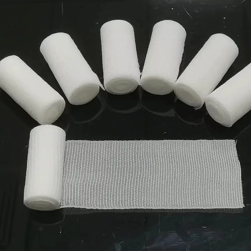 1/3/5/10rolls Emergency PBT Elastic Bandages Medical Gauze First Aid Kit for Home Care Wound Dressing Nursing Survival Supplies