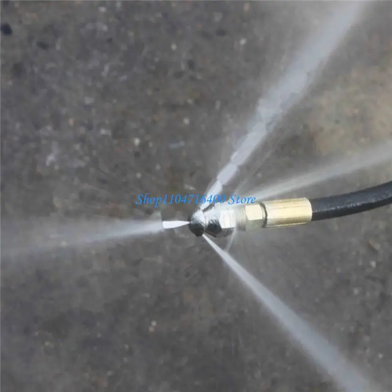 

y1gd Hot Stainless Steel Pressure Washer Jet Nozzle Bsp Female Rotary Sewer