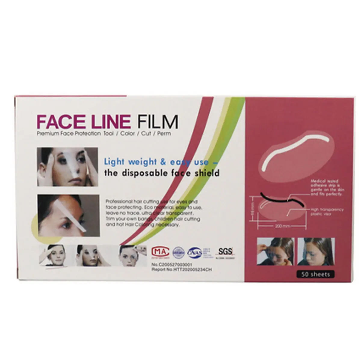 

1Pcs Transparent Baffle Hair Face Cover Salon Eye Protector Haircut Tool Prevent Hair Falling in Eyes Baffle