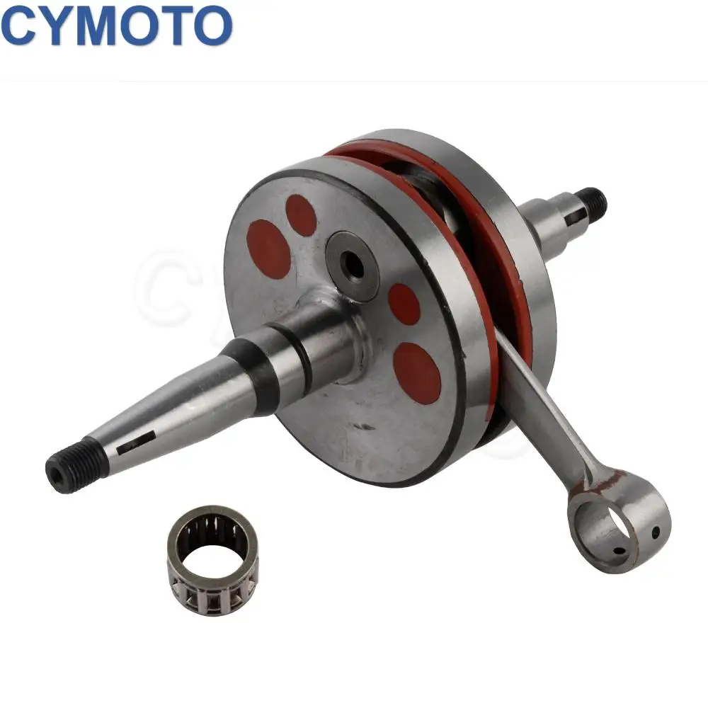 Motorcycle Engine Crankshaft For Simson S51 S53 S70 S83 Schwalbe SR 50 80 KR51 Motorrad Motor Kurbelwelle 50-61cc Cylinders