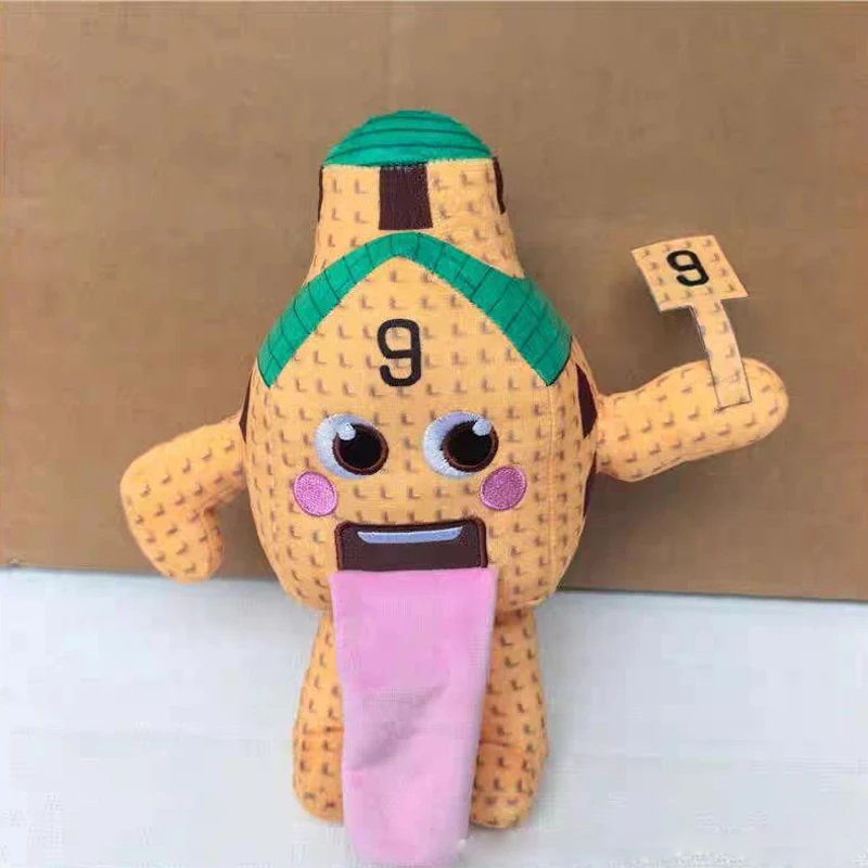 Nouveau volez un cerveau Esok Sekolah peluche jeu chaud périphérique peluche mignon dessin animé No. 9 maison peluche poupée jouet Gamer Fans cadeau