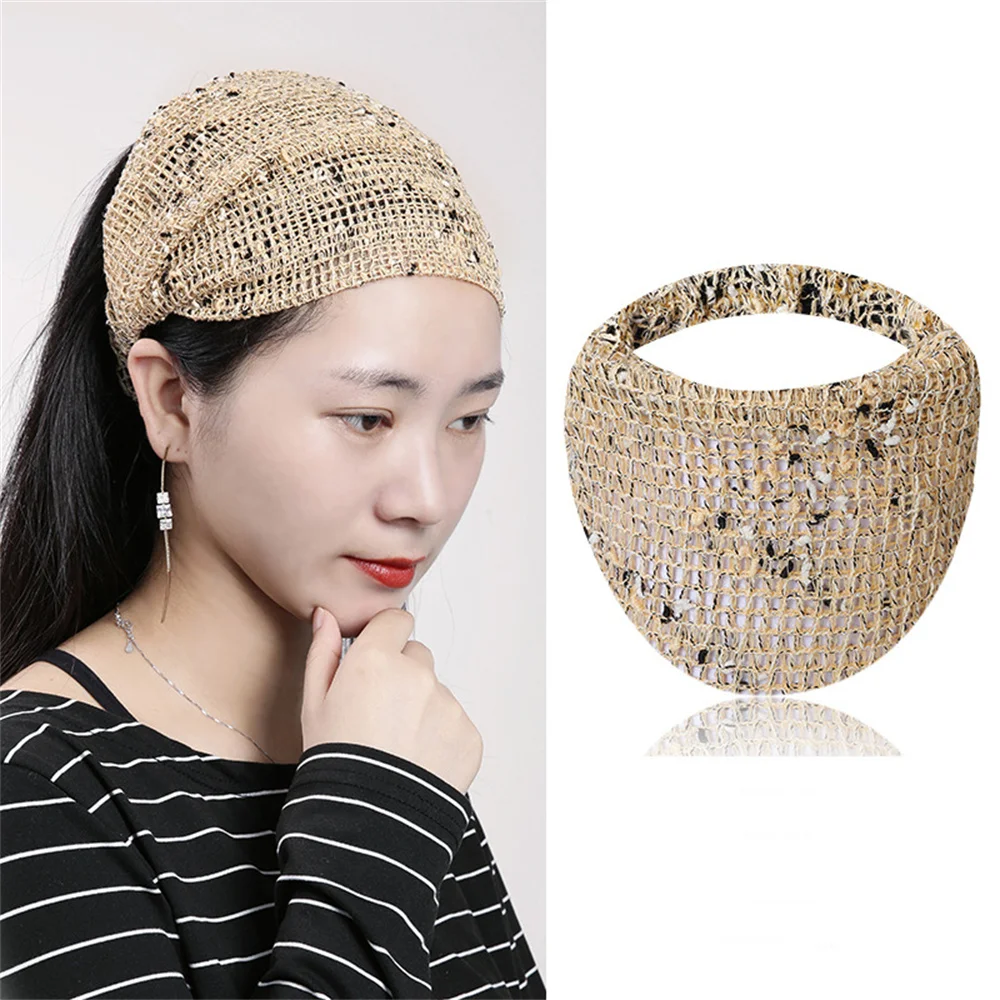 Böhmen Stoff Elastische Stirnbänder Für Frauen Mädchen Turban Vintage Blume Kopf Wrap Haar Bands Weibliche Kopfbedeckungen – Detail 8