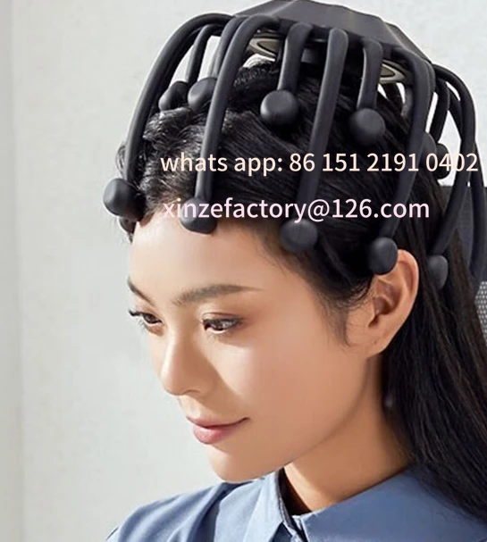 

Customizable Head Massager Decompression Octopus Automatic Massage Artifact Octopus Scratch Head Therapy