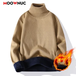 Men's Sweat-shirt Pullovers Sweater For Men Men's Clothing Spring Casual Streetwear Knit Autumn Fashion Hombre Warm Solid Male