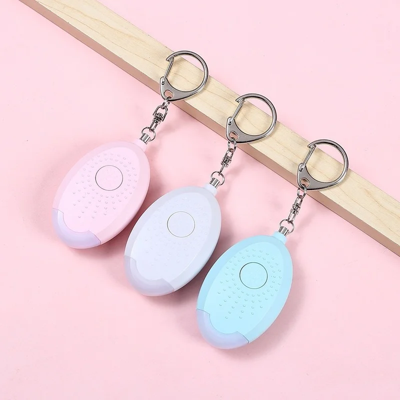 130dB Beveiliging Beschermen Alert Scream Luid Emergency Alarm Sleutelhanger Persoonlijke Veiligheid Voor Vrouwen Kind Oudere Meisje Zelfverdediging Alarm