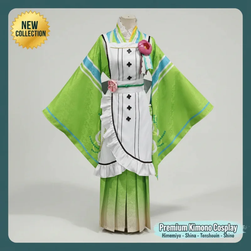 

⚽2026 Ensemble Stars Kimono Cosplay Costume With Tail Halloween Tori Himemiya Shiina Niki Tenshouin Eichi Cosplay Outfit For ⚽#￥