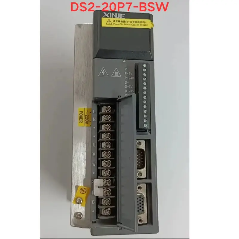 Second-hand Xinjie servo driver DS2-20P7-BSW function test is normal Latest quotation in October 2025
