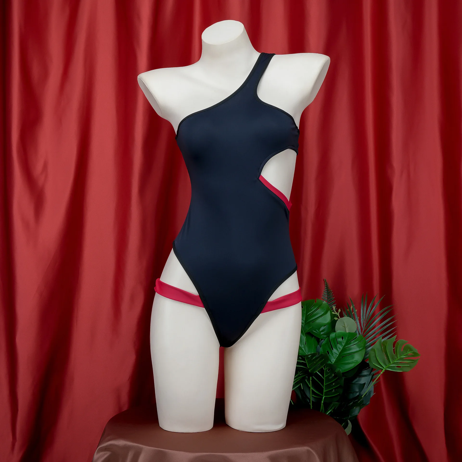 ازياء تأثيري مثير قاتل للنساء ، ضمادات ارتداءها ، زي أنيمي ، فتاة يابانية ، ملابس سباحة جوفاء ، ملابس داخلية ، ملابس لعب الأدوار