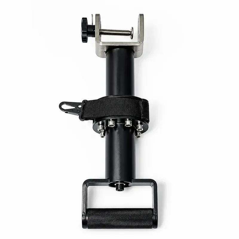 Black Portable Wrist Twister Roller Combo Stainless Steel Rotation Curl Trainer Fitness Exercise Equipment for Arm Strength