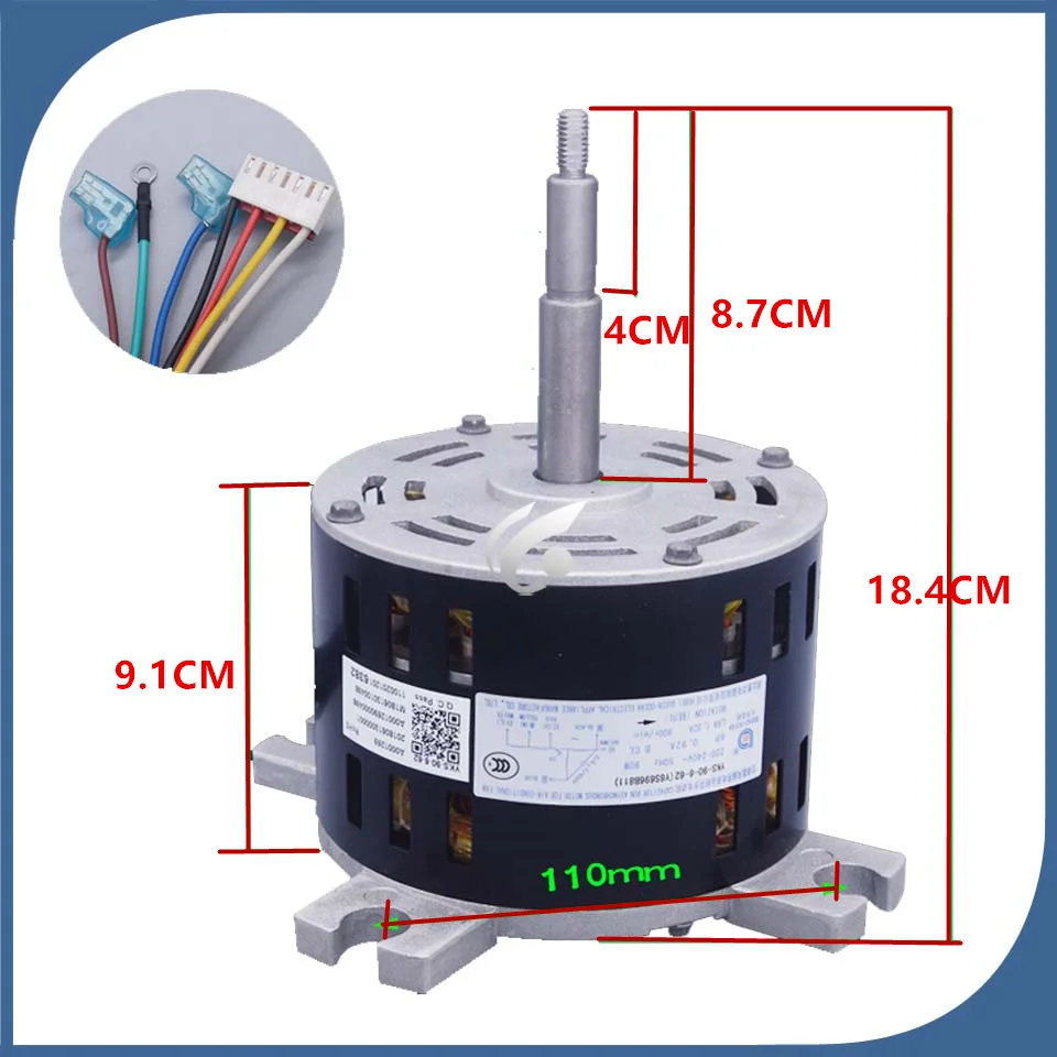 

new good working for air conditioner indoor machine motor YKS-90-6-62 YDK90-6E-1 YDK90-6E YDK90-6A-1 KKS-90-6-62