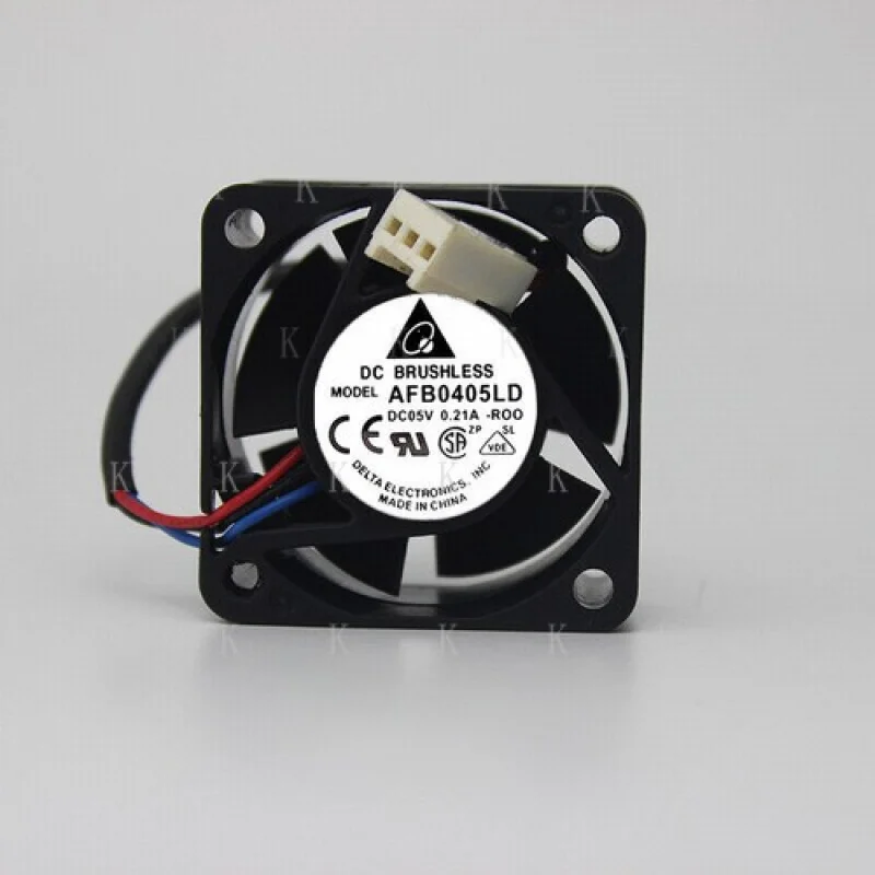 C  FOR  AFB0405LD 4cm 4020 5V 0.21A 40mm Double   Cooling Fan 3pin # A6–27
