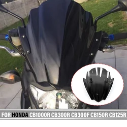 For Honda CB1000R CB300R CB300F CB150R CB125R CB125F CB250F Universal Motorcycle Windshield Windscreen 7/8