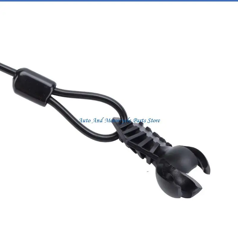 

P9FD Multifunction Key Lanyard Clip Elastic Safety Lanyard Key Hold Secure Key Lanyard Clip Plastic Lanyard for Boats RXT