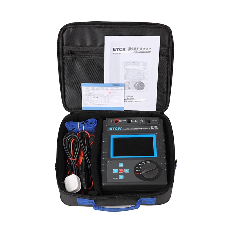 8600B Leakage protector tester with AC voltage test level 5 - 1000mA