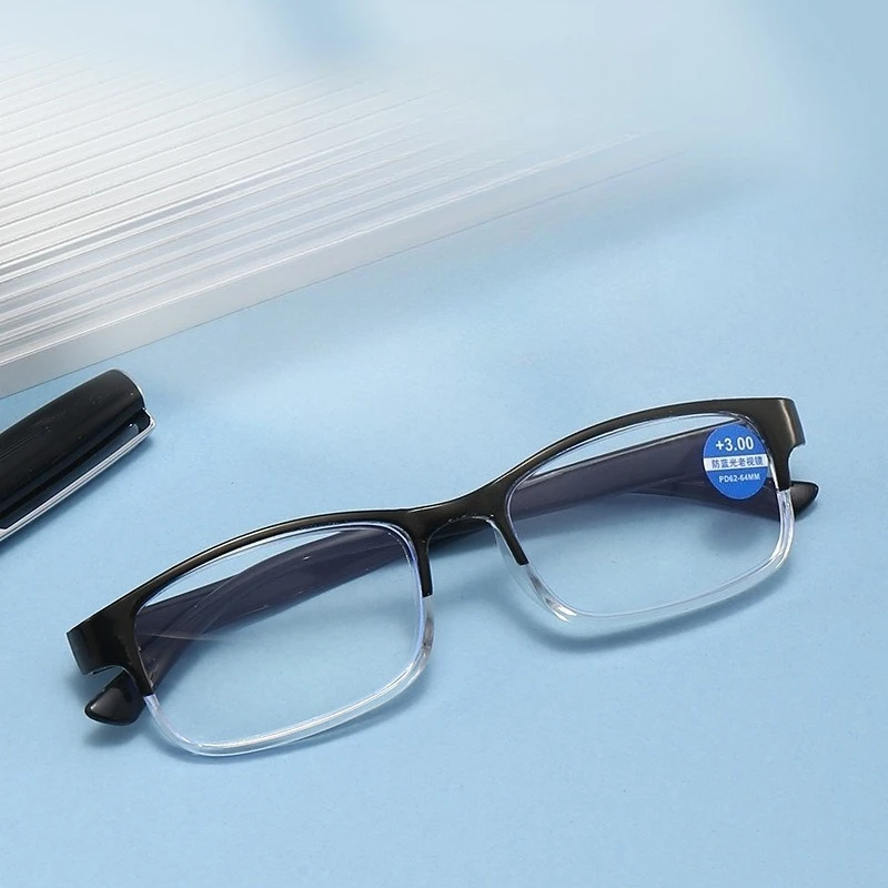 Mode Männer Lesebrille Anti Blau Licht Sport Presbyopie Hyperopie Frauen Lesebrille + 1,0 + 1,5 + 2,0 + 2,5 + 3,0 + 3,5 + 4,0