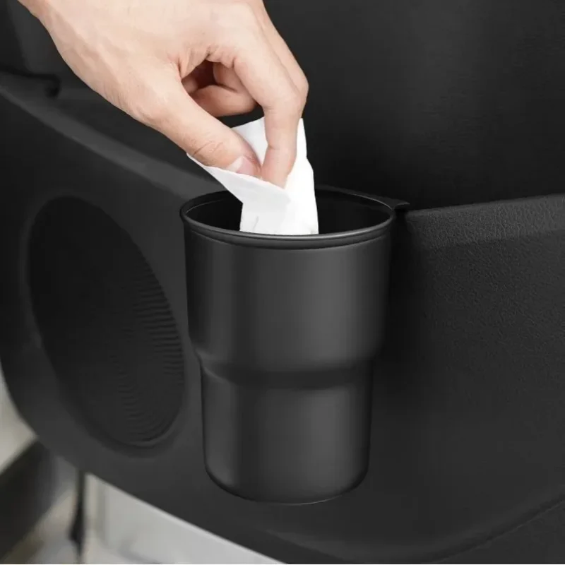 Multifunctional Storage Box Auto Interior Accessories Car Water Cup Holder Mobile Phone Beverage Holder Trash Can