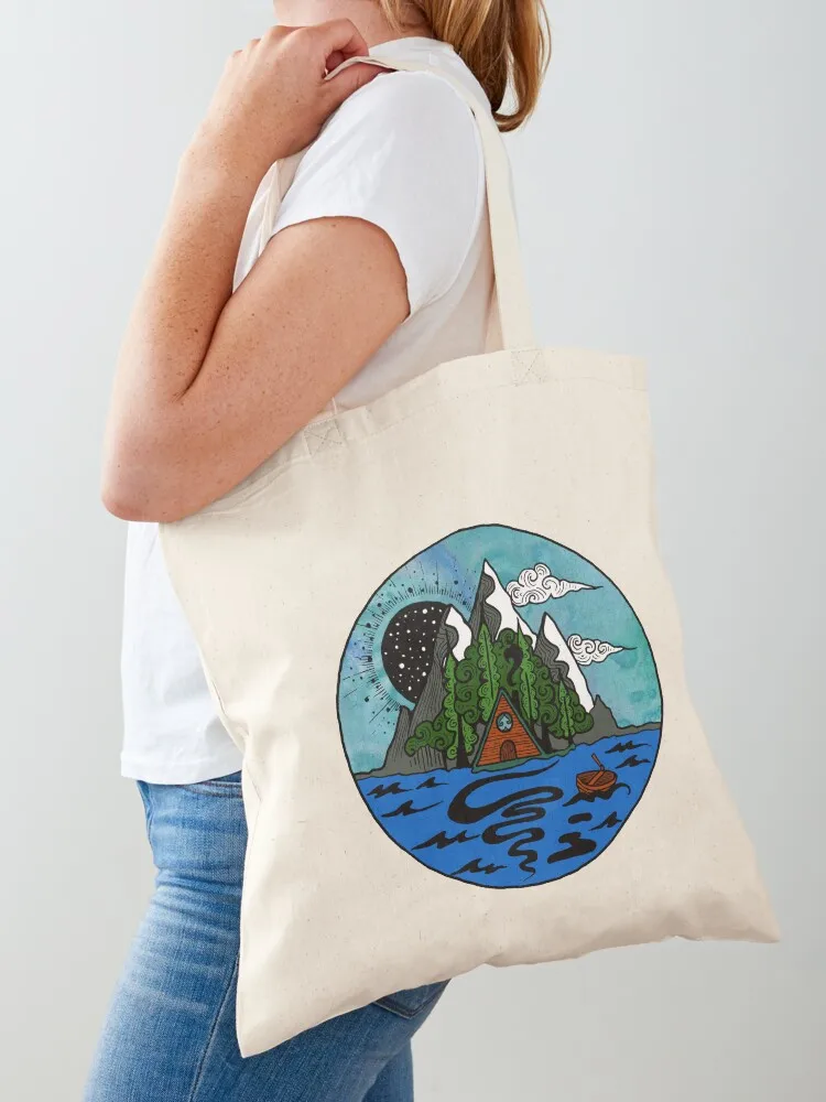 جبل البرية المائية السماء حمل حقيبة قماش حمل الحقائب القماشية أكياس القماش حقيبة المرأة الفاخرة