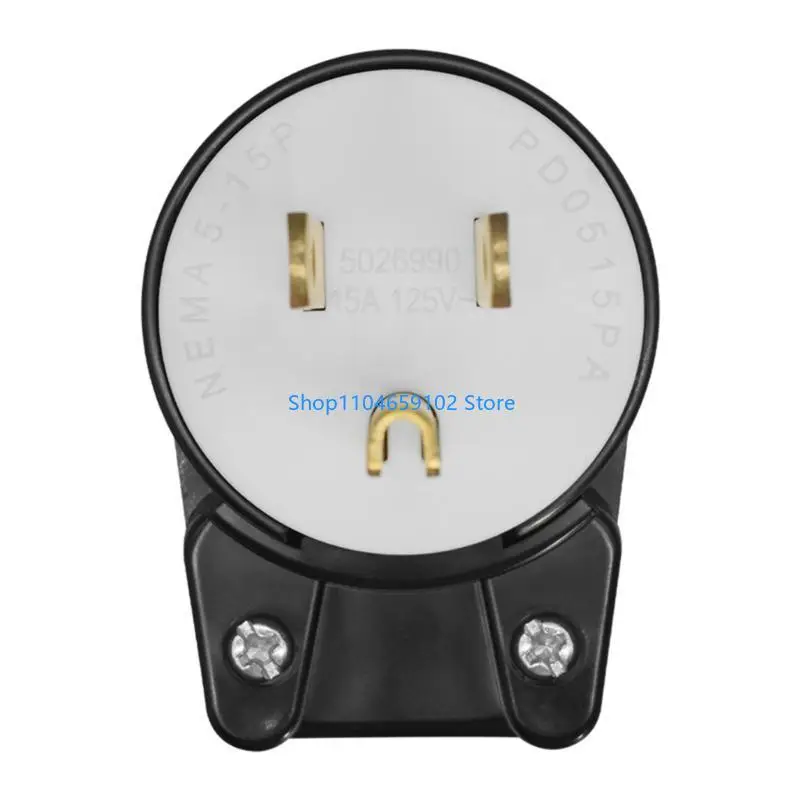 3 PRONG NEMA 5 15P PULIPE PULIPE PULIPE 15A 125V PUILIT POUR INDUSTRIEL