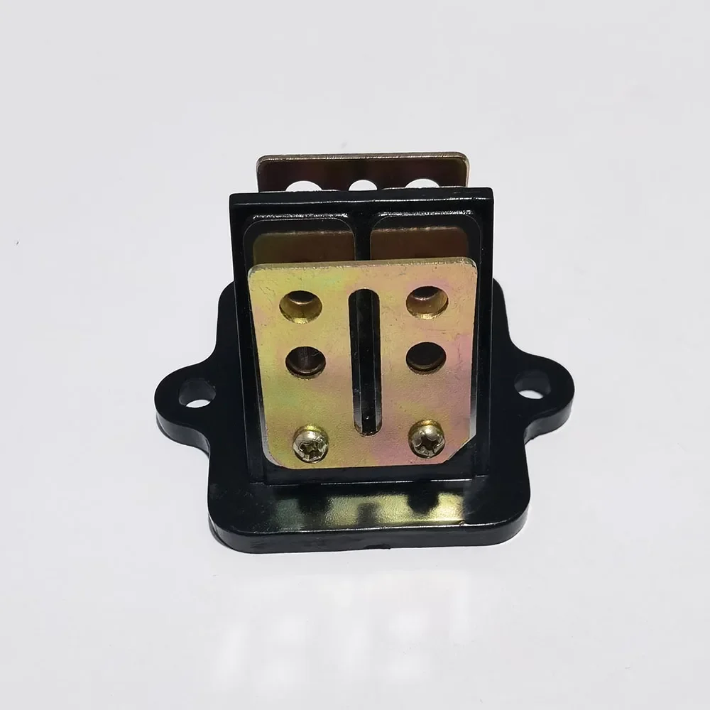Reed Valve Block with Petals Membran Assy for PEUGEOT 50cc JET FORCE 50  Ludix Two-Stroke Moped Scooter Valves Motorcycle