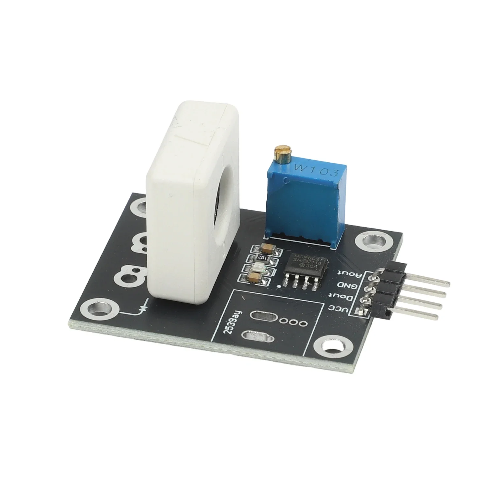 WCS1800 Hall Effect Current Sensor Module DC35A For Electrical Equipment Monitoring With Analog And Signal Output Interfaces