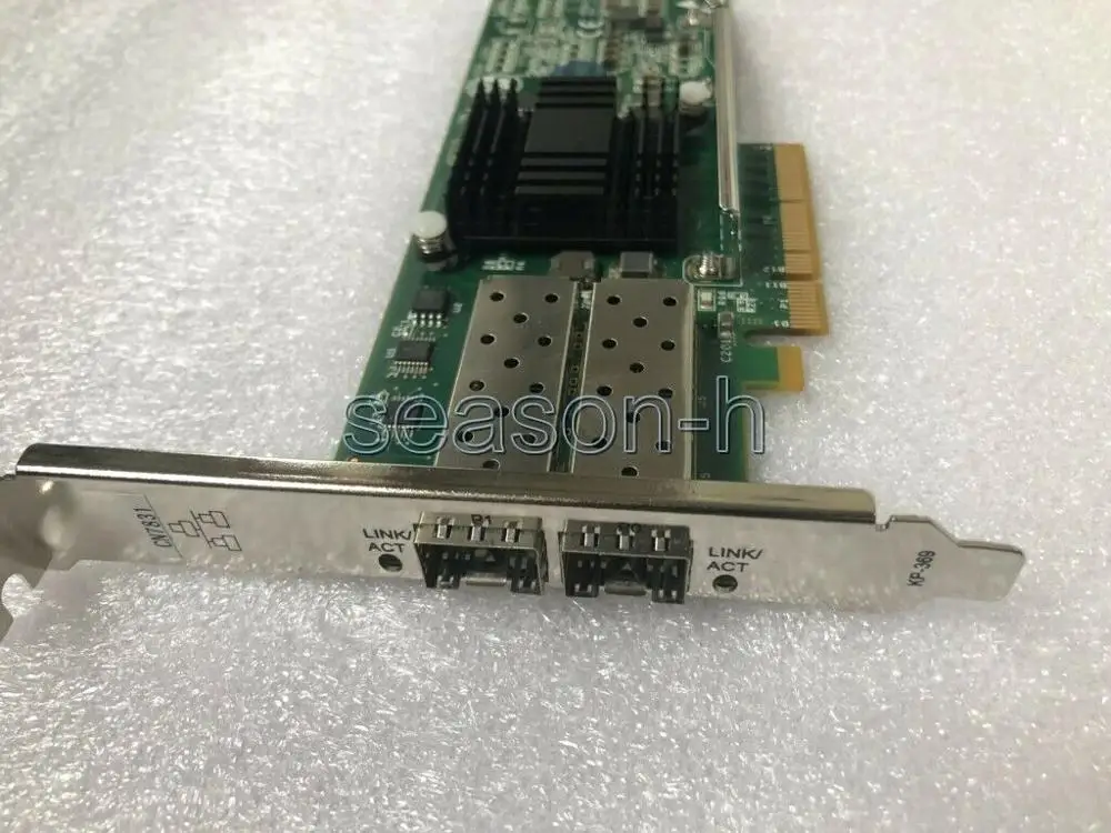 Dual port 10 Gigabit Network PN: PE310G2SPT10-SR-HT BCM57810S networking card