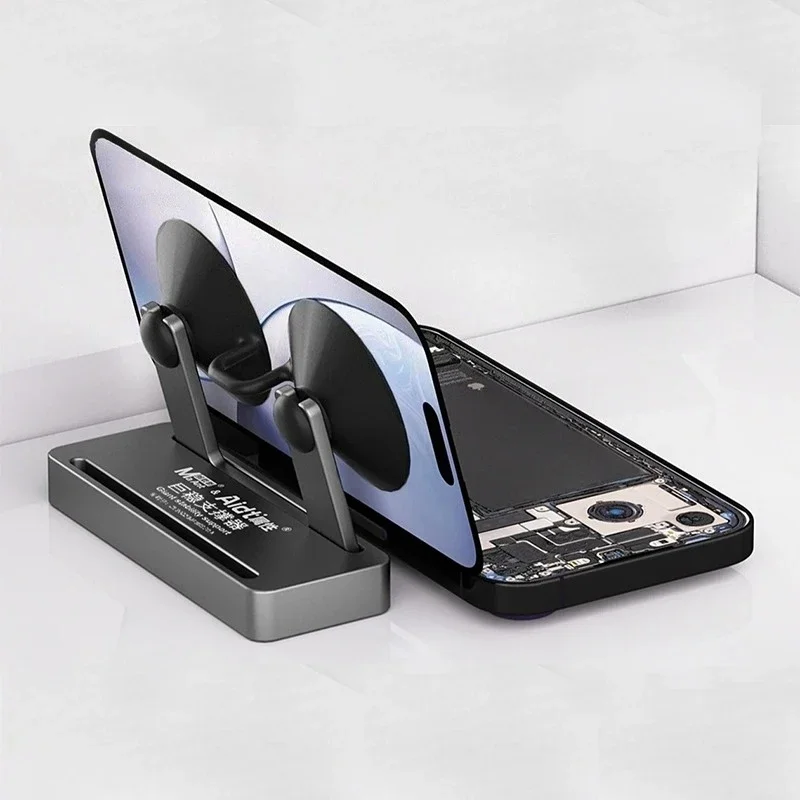 

MaAnt Aidt Giant Stability Support Screen Side-mounted Clamping Fixture With Strong Fixed Suction Cup For iPhone Repair Tools