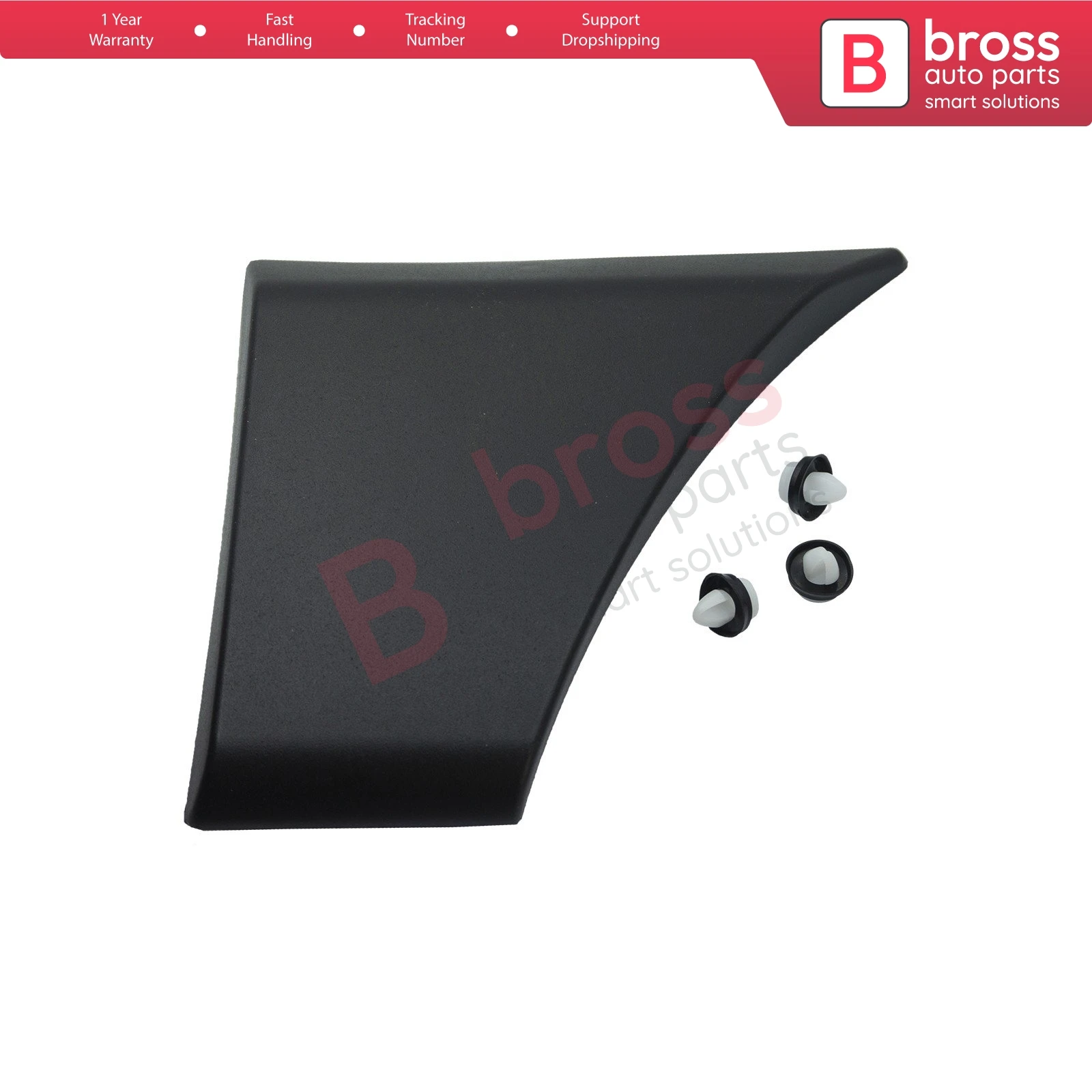 

Bross BSP915 Side Door Moulding Strip Rear Left 768F20004R for Master MK3 2010-2016, Interstar 2010-2016, Movano 2010-2016