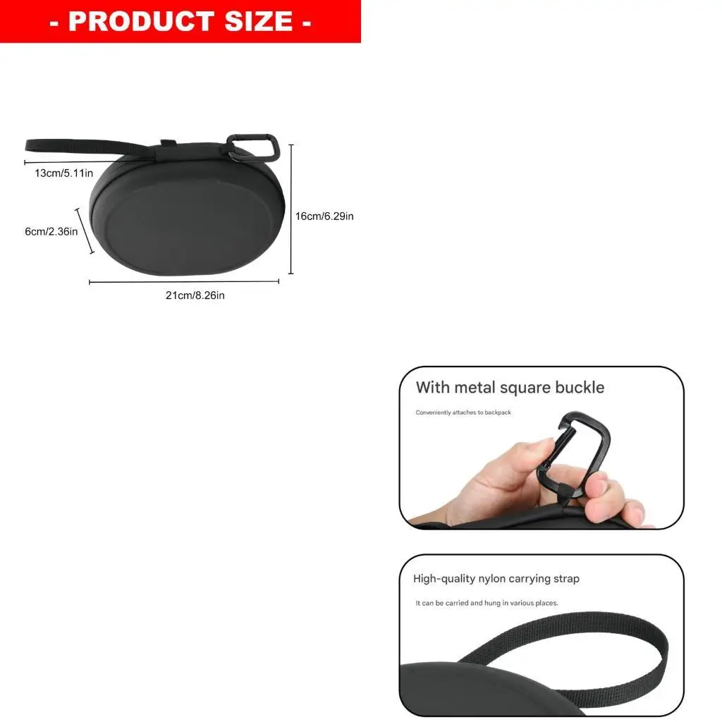 

Portable Hard Case For Gaming Noise Canceling Headphones Storage Protective Bag D2RC