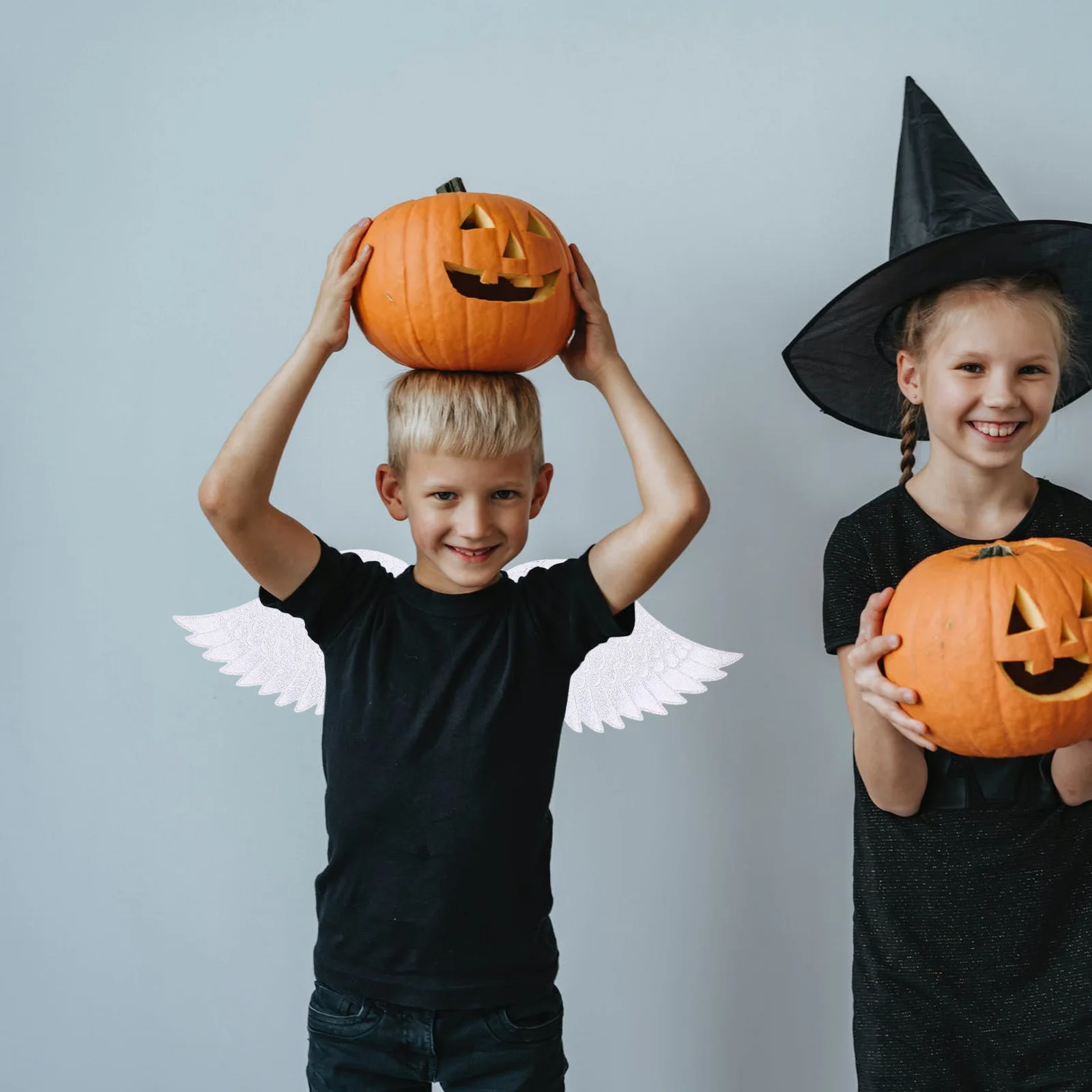 

1pc Costume Prop Comfortable Cloth Fairy Wing Decor For Birthday Halloween Masquerade Cosplay Party Supply