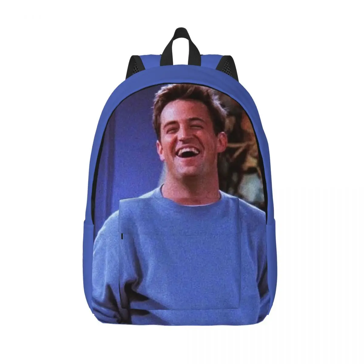 Freunde Matthew Perry Rucksack für Männer Frauen Teenager Student Business Daypack Laptop Computer Umhängetasche im Freien