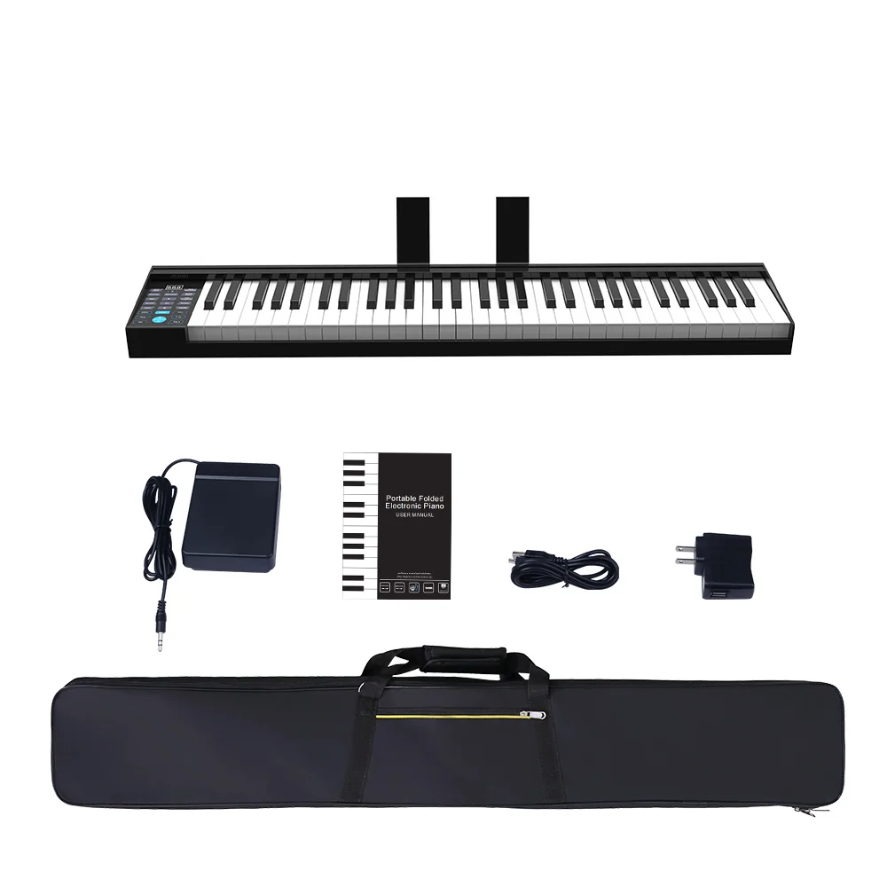 Professional Musical Keyboard Piano Keyboard Controller Midi 61 Keys Digital Electronic Organ For Adults