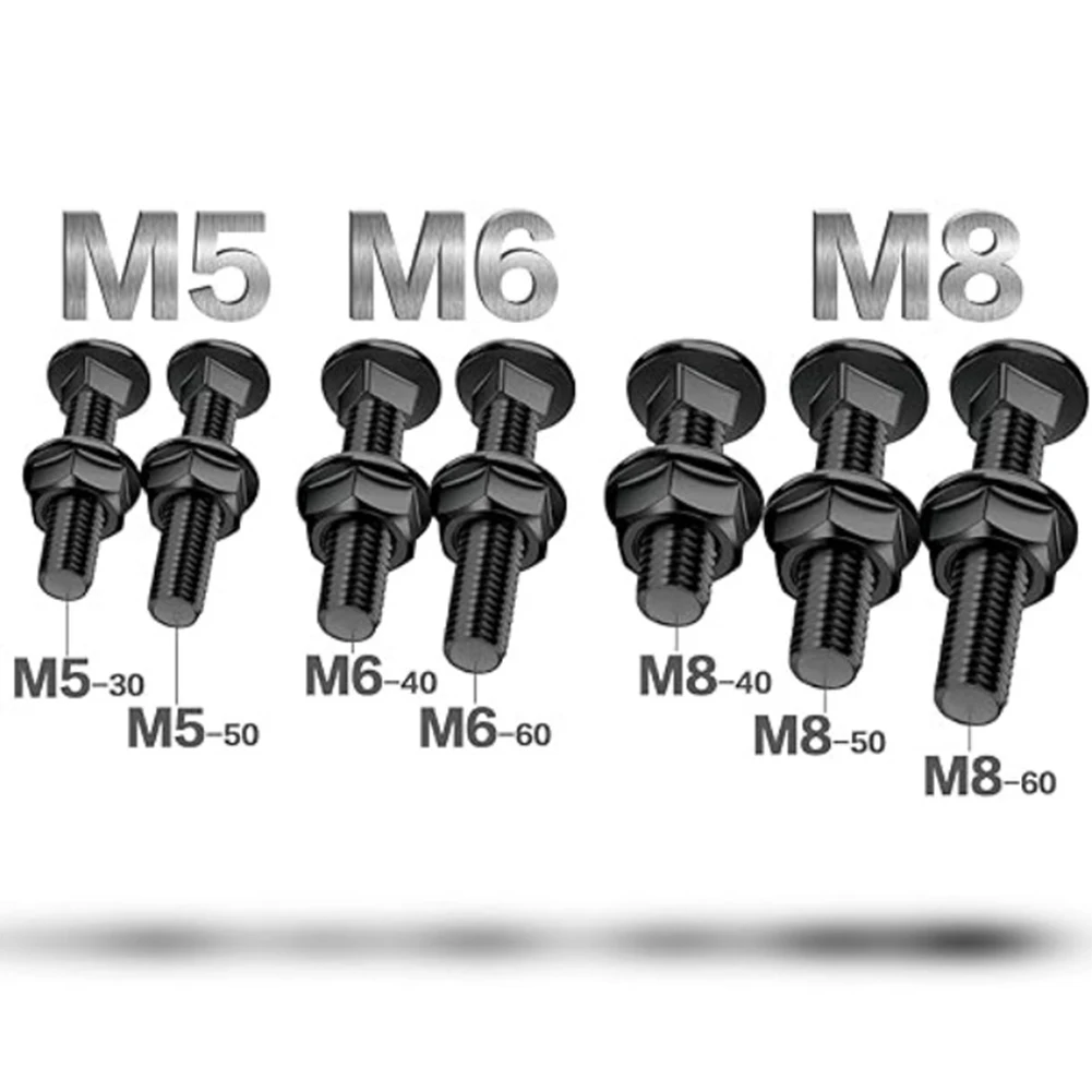 

M5 x 30mm Galvanized Stainless Steel Carriage Bolt & Nut Set (25 Pieces) Designed to Meet Construction Industry Standards