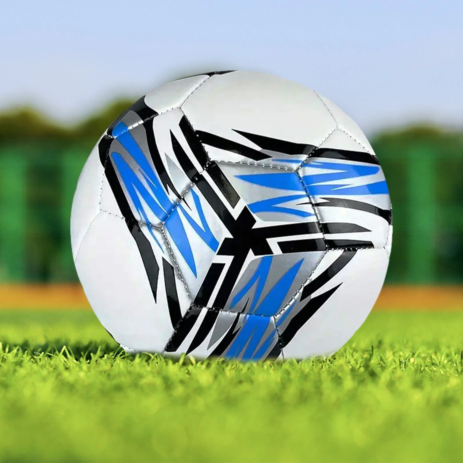 ลูกฟุตบอลที่ทนทานต่อการสึกหรอยืดหยุ่นสูงกันน้ํา PU การฝึกอบรมลูกฟุตบอลลูกฟุตบอล