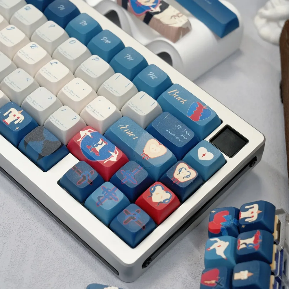 

Garden of Eden Theme Keycap Set 146 Key PBT Custom Minimalist Keyboard Cap Cherry Profile Gaming KeyCap for Mechanical Keyboard